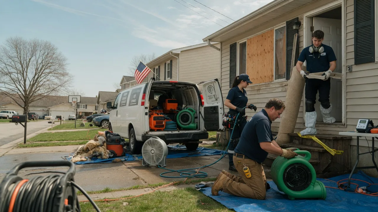 Water Damage Restoration in Unionville, MI near me